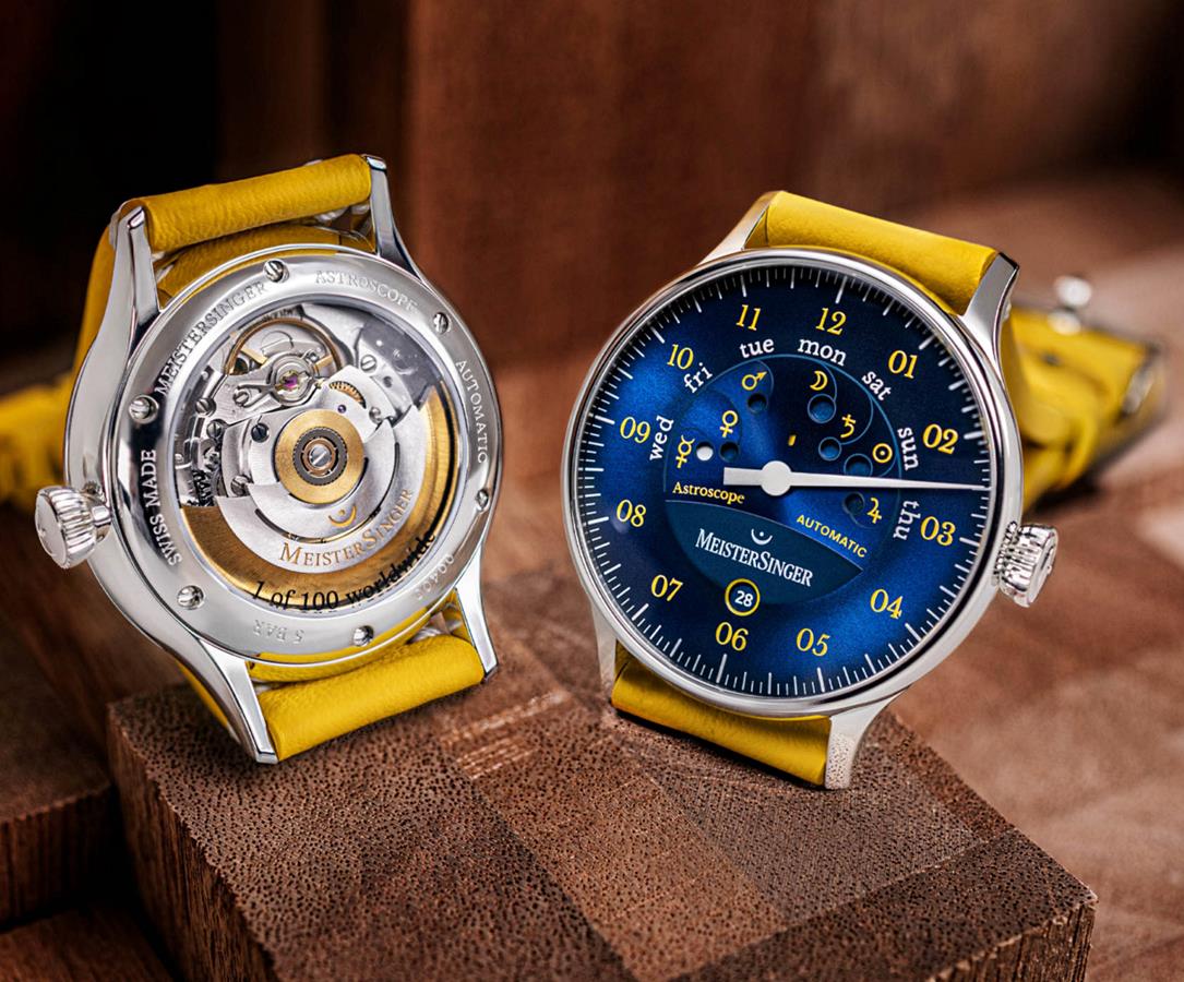 MeisterSinger Astroscope Special Edition Blue/Yellow 2022