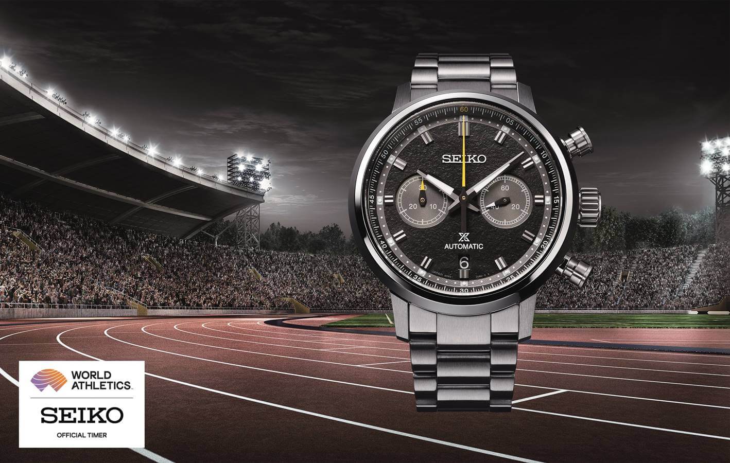 Limitowana edycja Seiko Speedtimer Mechanical Chronograph World Athletics Championships