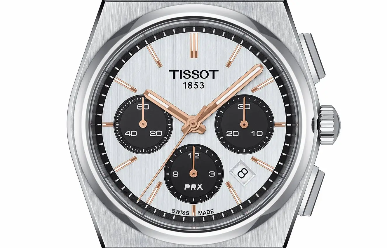 Popularna kolekcja Tissot PRX poszerza się w 2022 o model PRX Chronograph