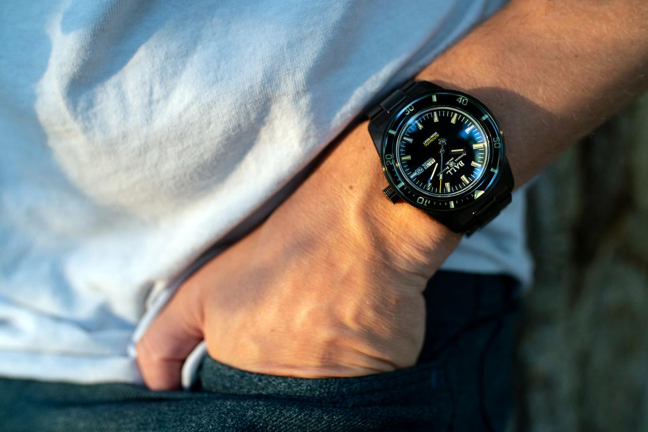 Tajemniczy i awangardowy zegarek do nurkowania. Ball Engineer II Skindiver Heritage