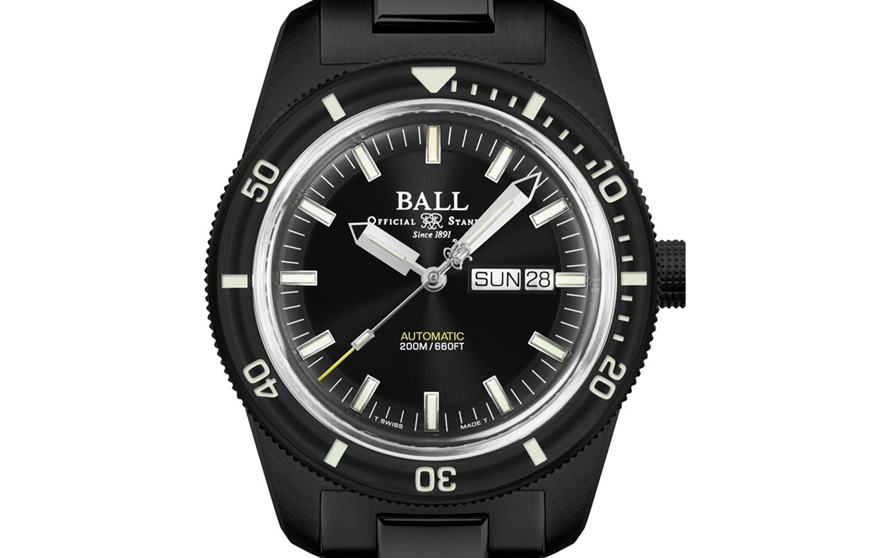 Tajemniczy i awangardowy zegarek do nurkowania. Ball Engineer II Skindiver Heritage