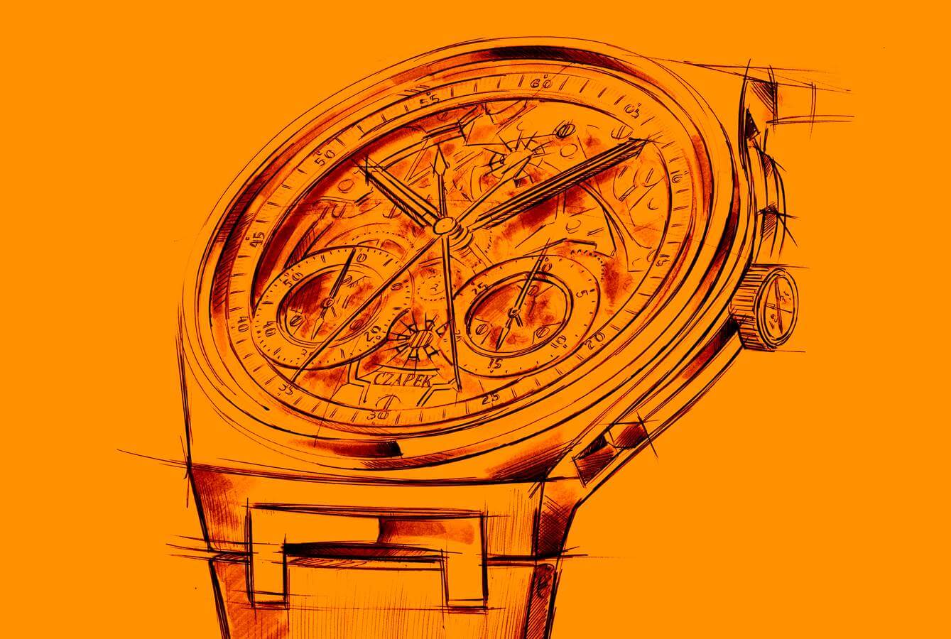 Czapek & Cie Antarctique Rattrapante „Sunrise” Only Watch – zegarek niepowtarzalny