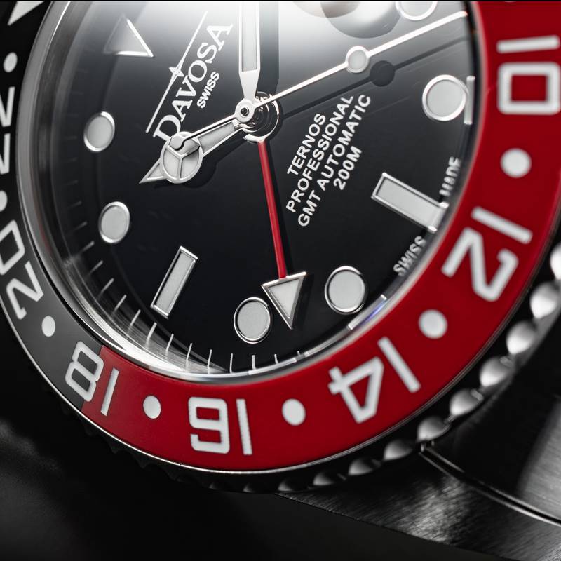 Davosa Ternos Professional GMT TT – uniwersalny zegarek z praktyczną funkcją