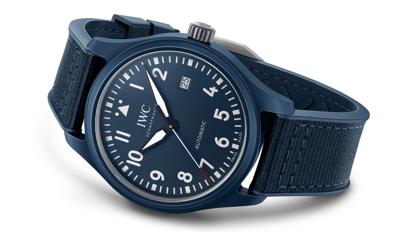 IWC Pilot’s Watch Automatic – edycja “Laureus Sport for Good” Blue Ceramic