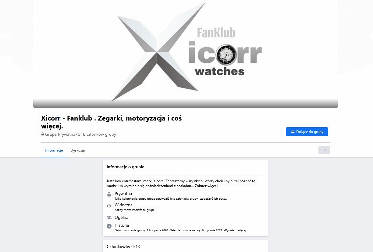 Xicorr FSO M20 FE – limitowany zegarek dla fanklubu polskiej marki