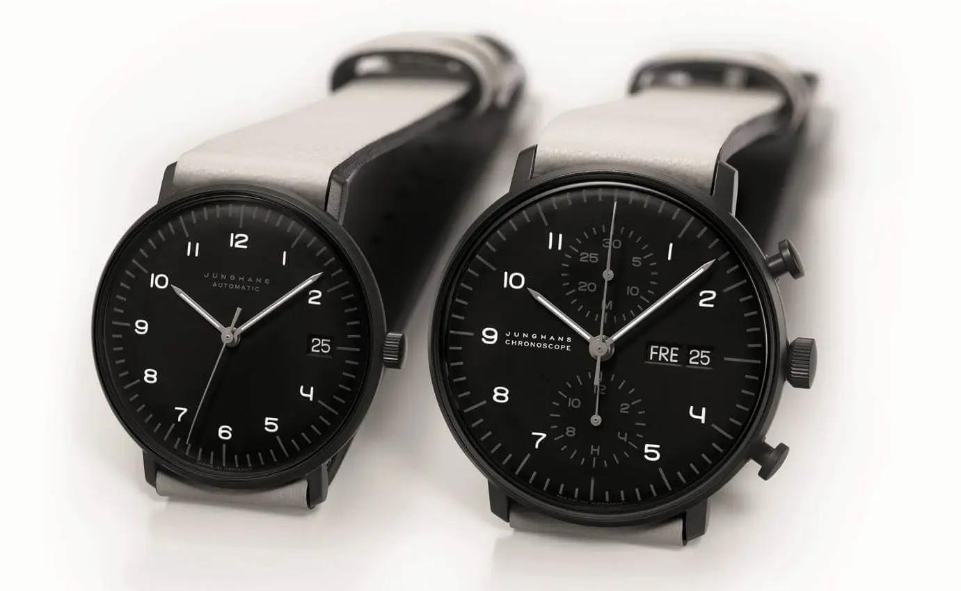 Junghans max bill Edition Set 60 – zestaw trzech wyjątkowych zegarków