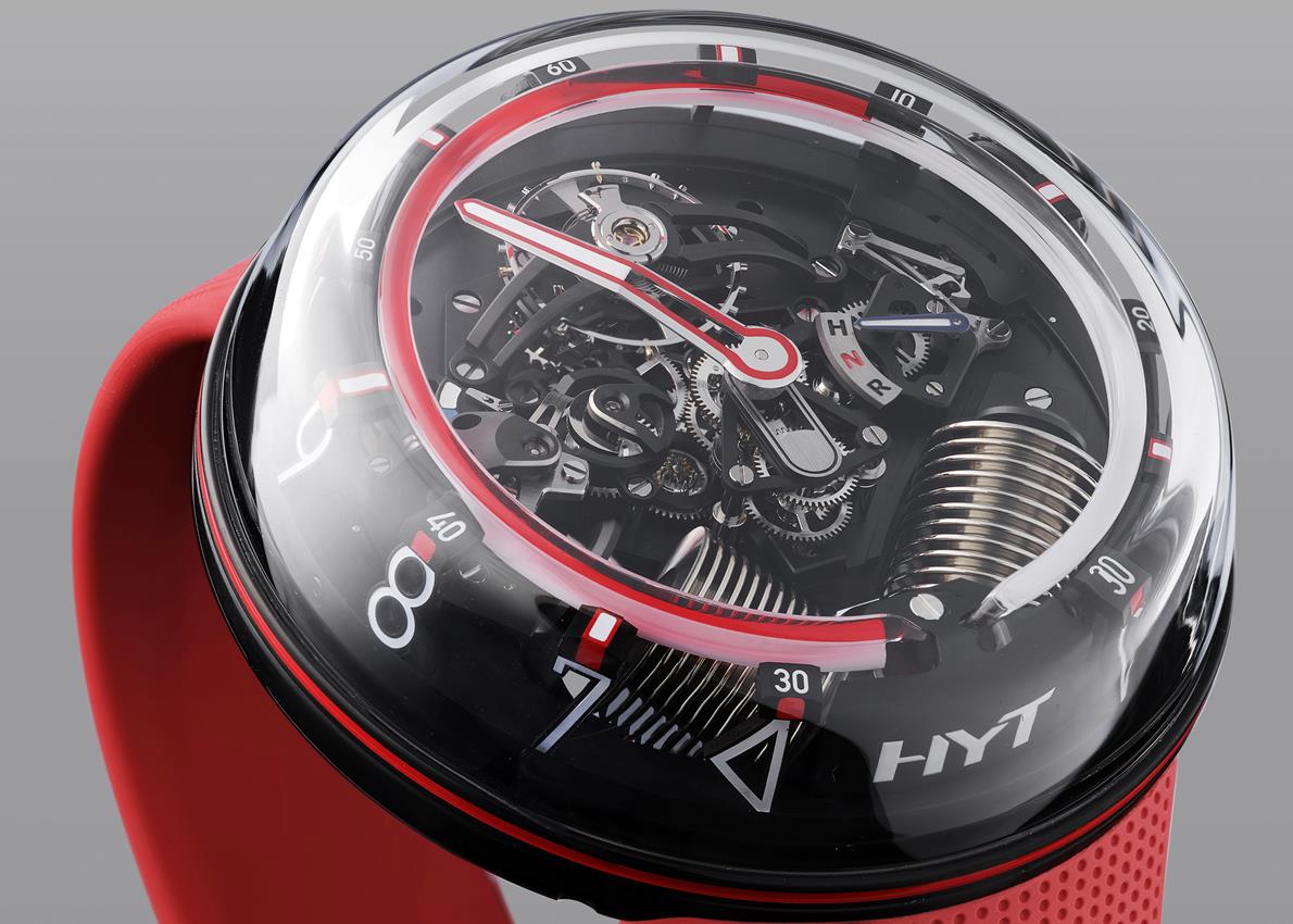 HYT H2O Red fluid Limited Edition – innowacja i ekstrawagancja w jednym zegarku
