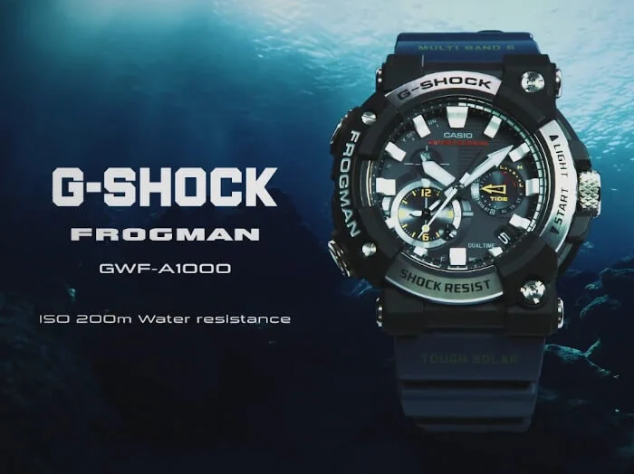 G-SHOCK GWF-A1000 „Frogman” – analogowy zdobywca głębin 