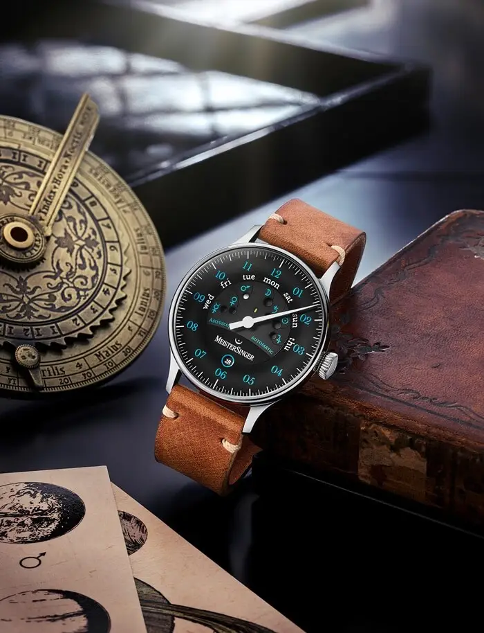 MeisterSinger Astroscope Black & Old Radium – zegarki ze starożytnymi motywami