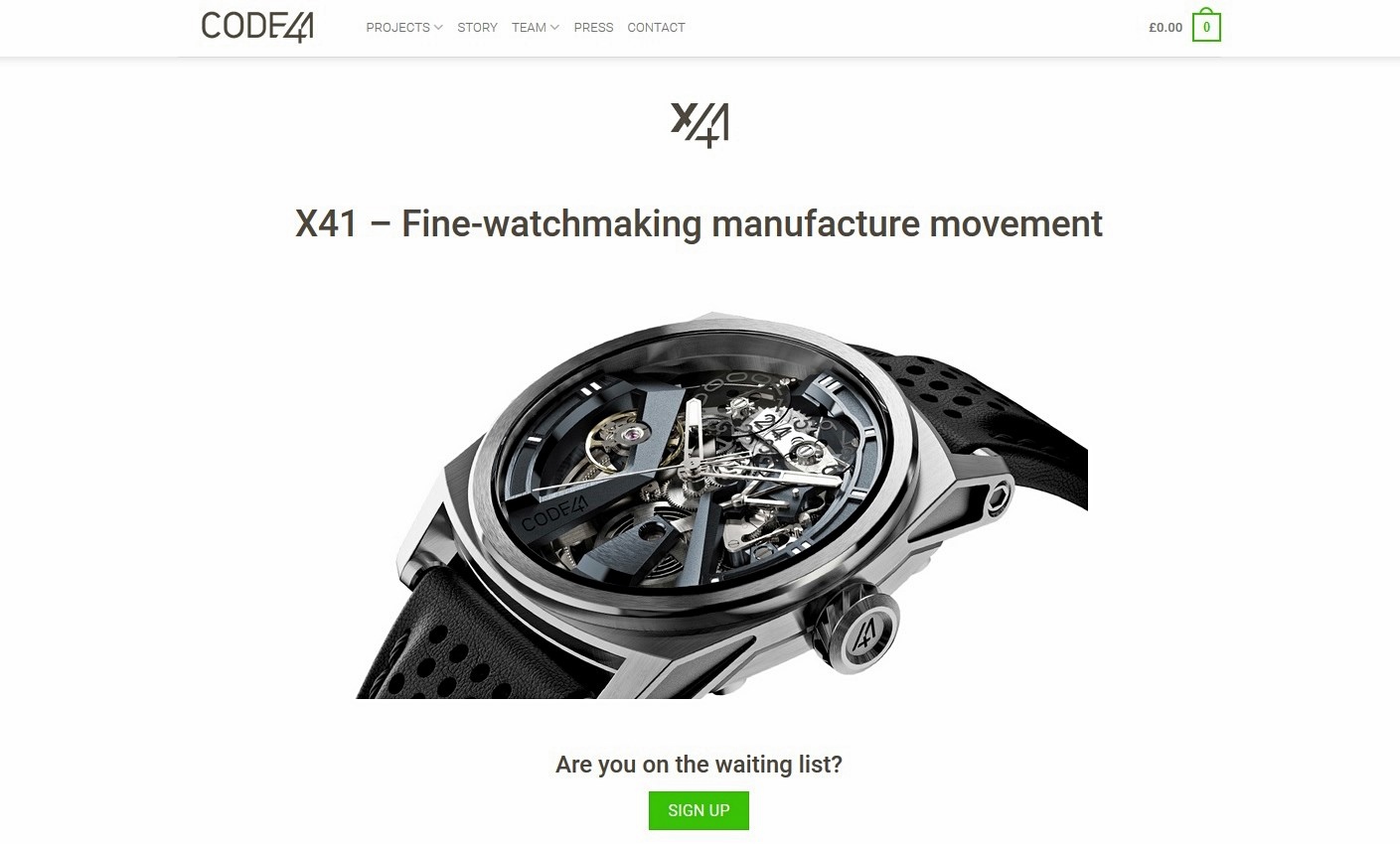 CODE41 – młoda marka zegarkowa ze świeżymi pomysłami!