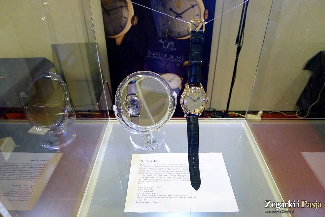 HULSMAN Marie-Elise. Pierwszy zegarek naręczny w pełni wykonany w Holandii!