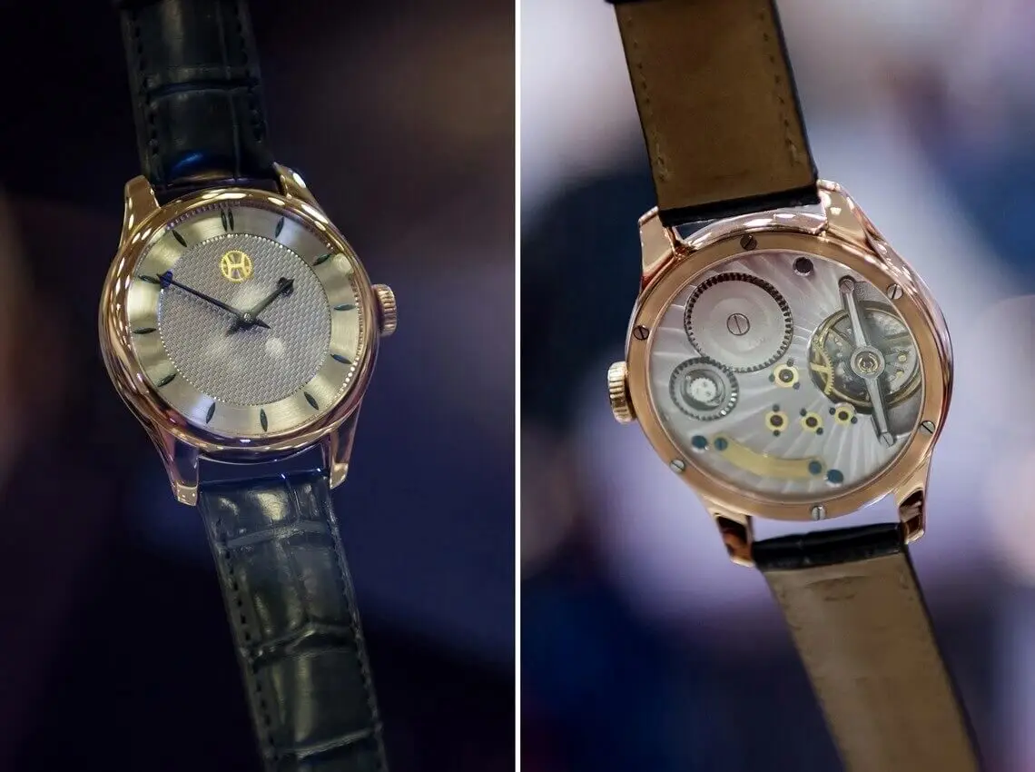 HULSMAN Marie-Elise. Pierwszy zegarek naręczny w pełni wykonany w Holandii!