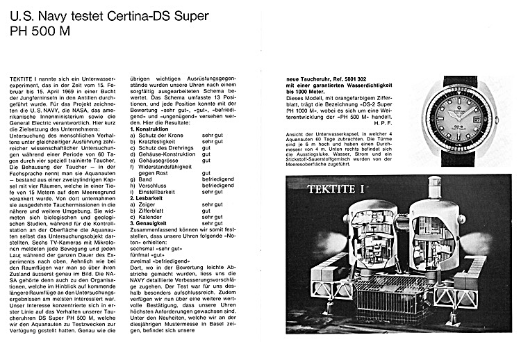 CERTINA DS Super PH500M