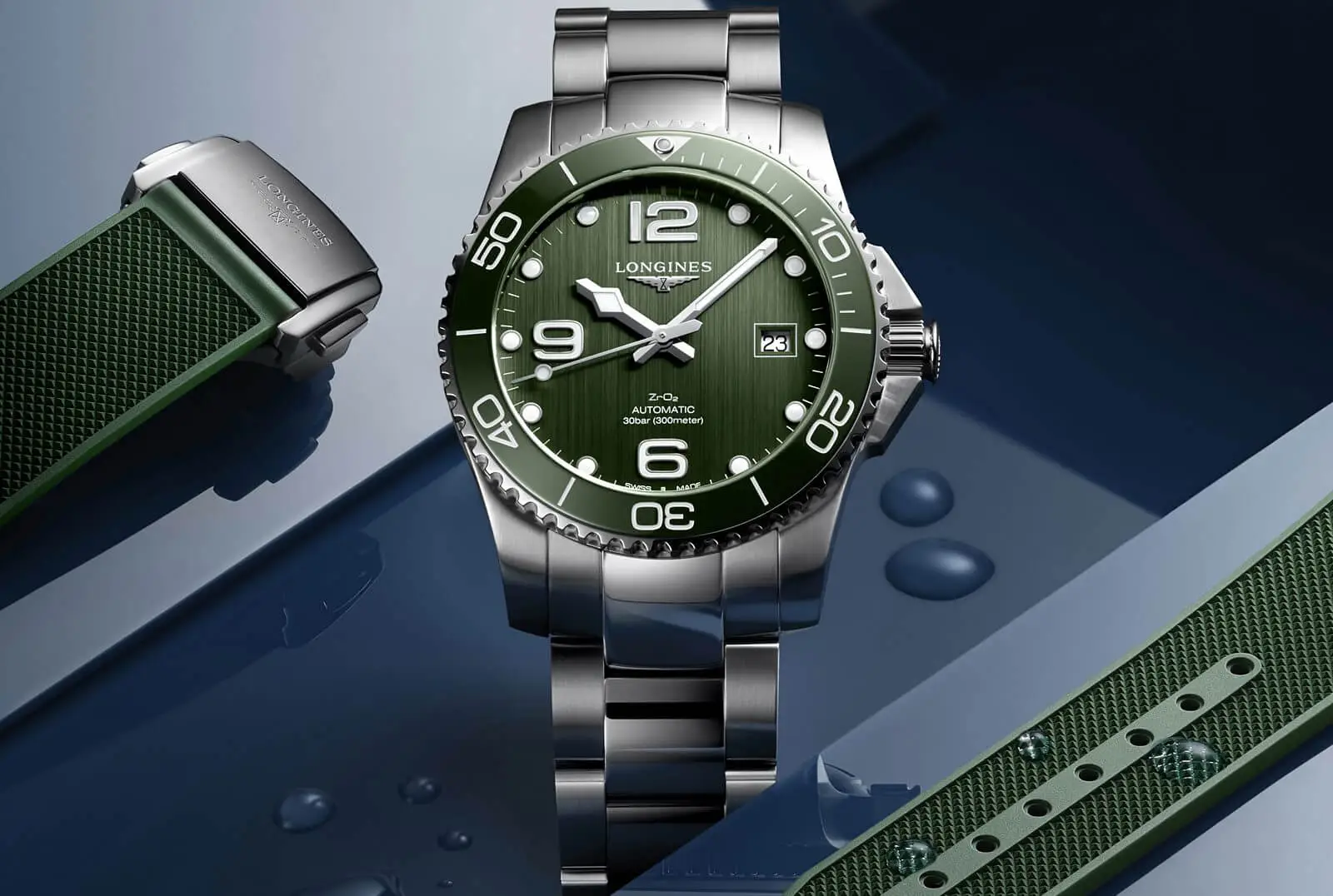 LONGINES HydroConquest m oda legenda w nowych zielonych