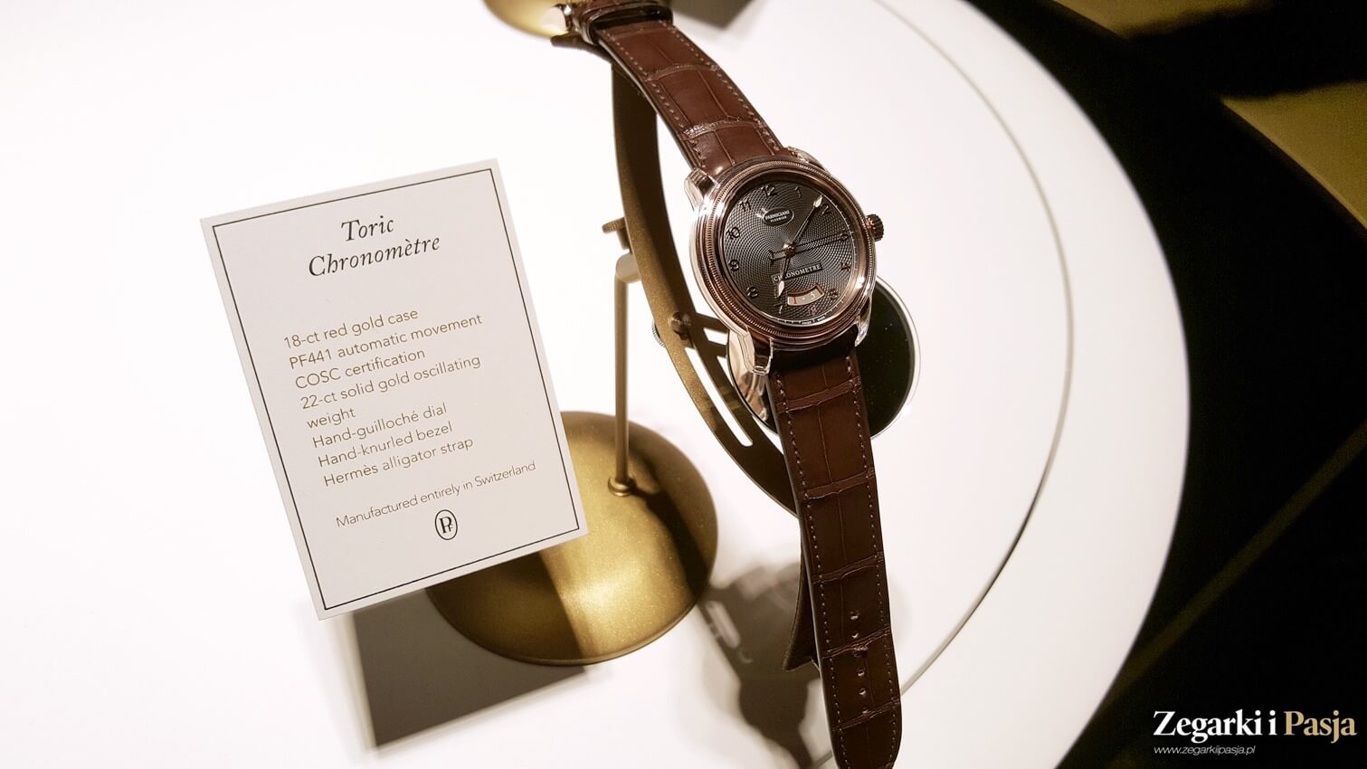 Prezentujemy: Parmigiani Fleurier Toric Chronometre Slate (zdjęcia live)