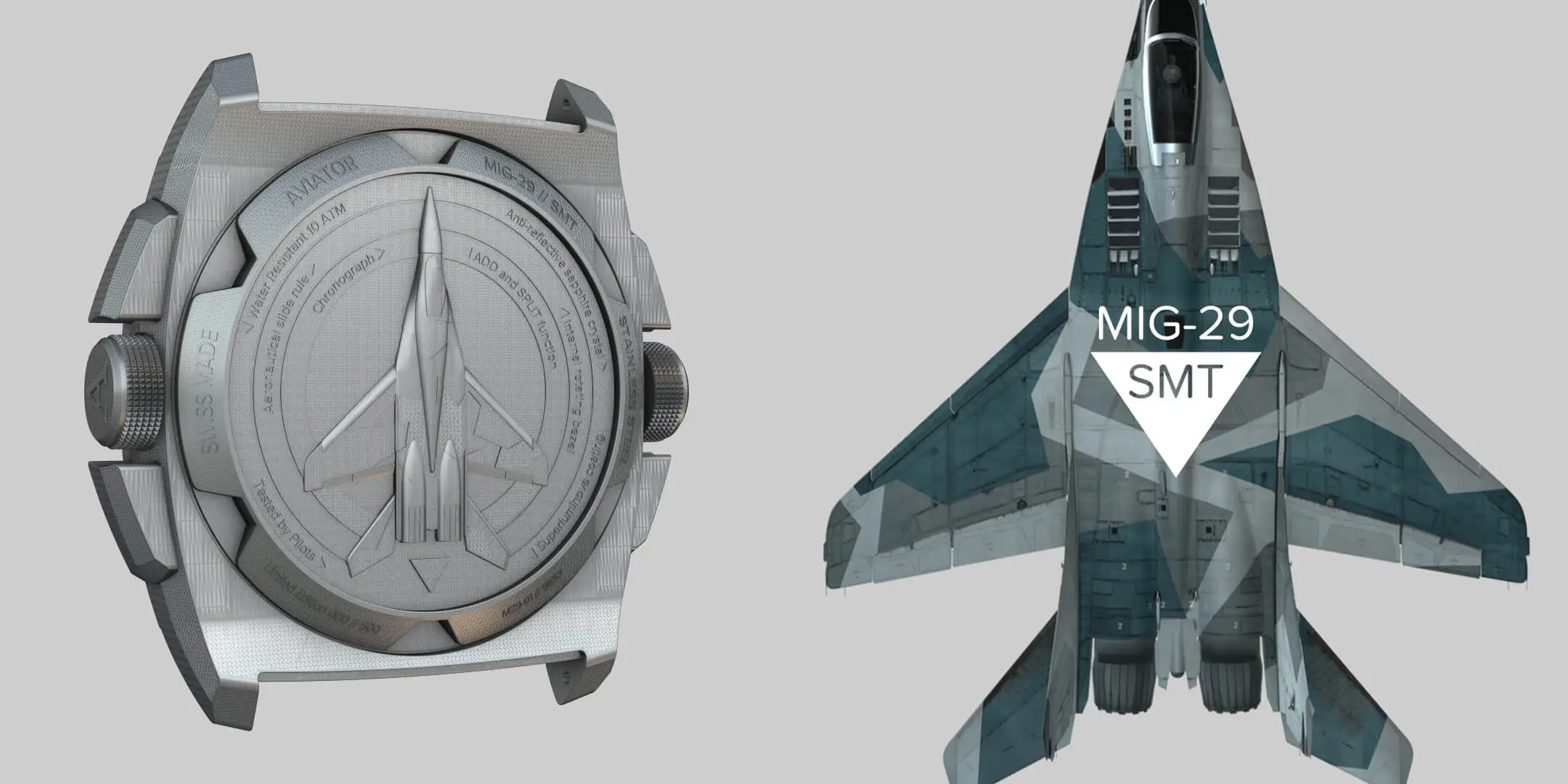 Prezentujemy: AVIATOR Swiss Made kolekcja MIG-29 SMT