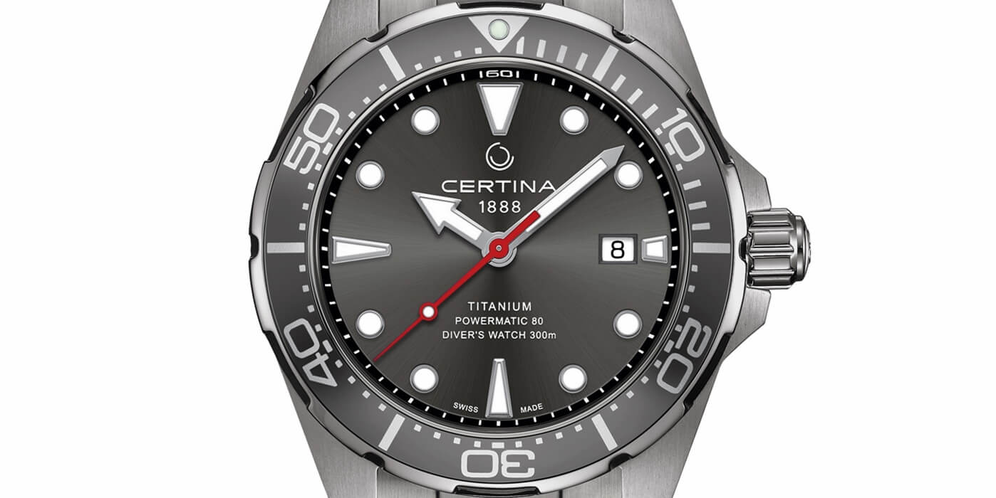 Prezentujemy: Certina DS Action Diver Titanium 