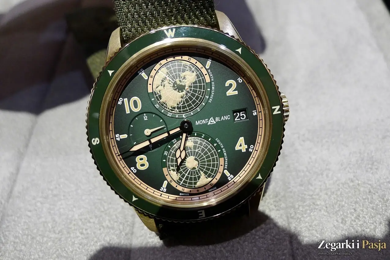 Montblanc 1858 Geosphere Limited Edition (SIHH 2019, zdjęcia live)