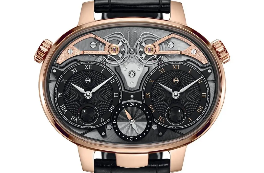 Armin Strom – Dual Time Resonance Masterpiece Rose and White Gold (SIHH 2019)