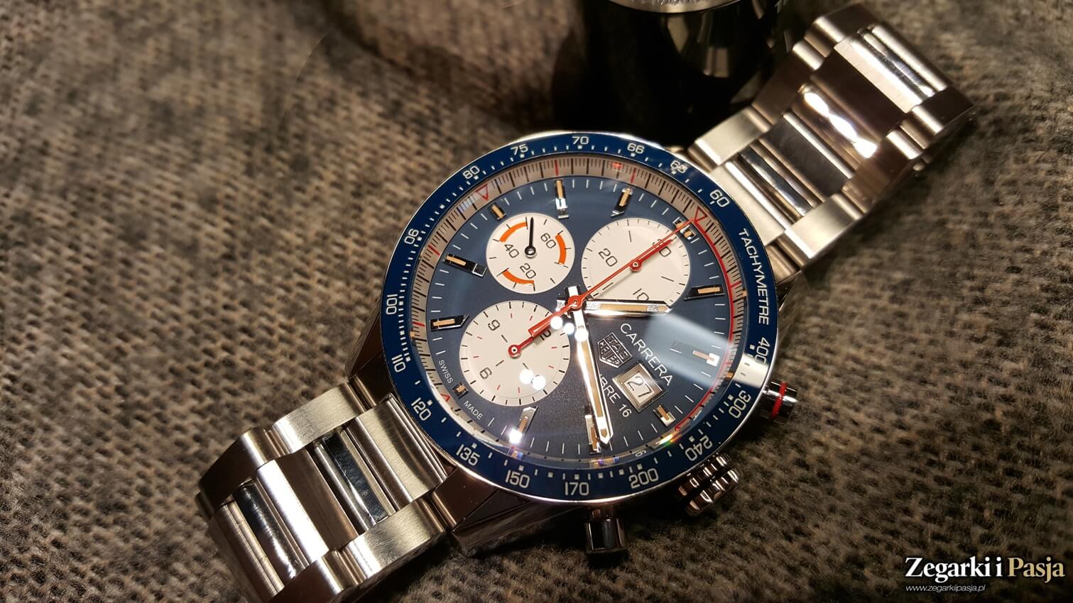Prezentujemy: TAG Heuer Carrera Calibre 16 Chronograph Automatic |  Zegarkiipasja.pl