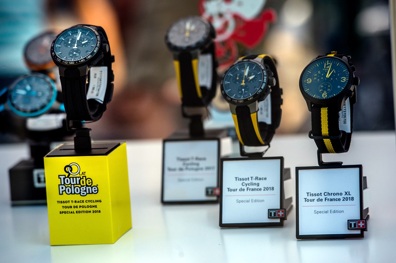 TISSOT - oficjalny chronometrażysta 75. edycji Tour de Pologne i specjalny zegarek z tej okazji!