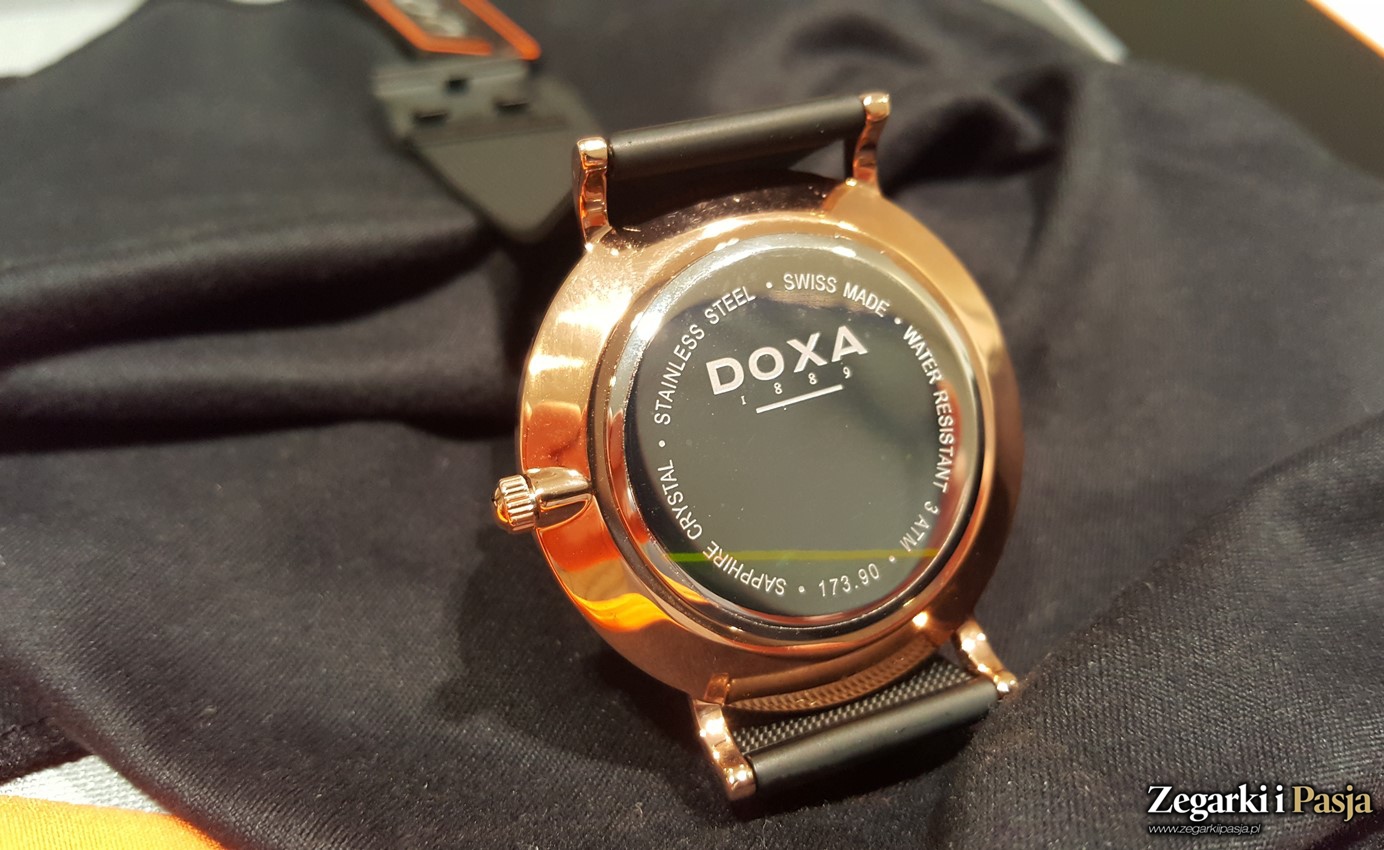 DOXA D-Light – uniwersalne modele dla kobiet i mężczyzn (zdjęcia live)