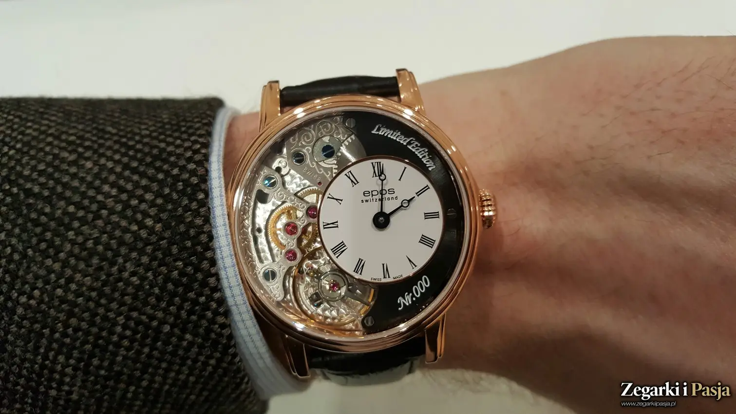 EPOS Oeuvre D'Art 3435 Verso 2 (Baselworld 2018, zdjęcia live)