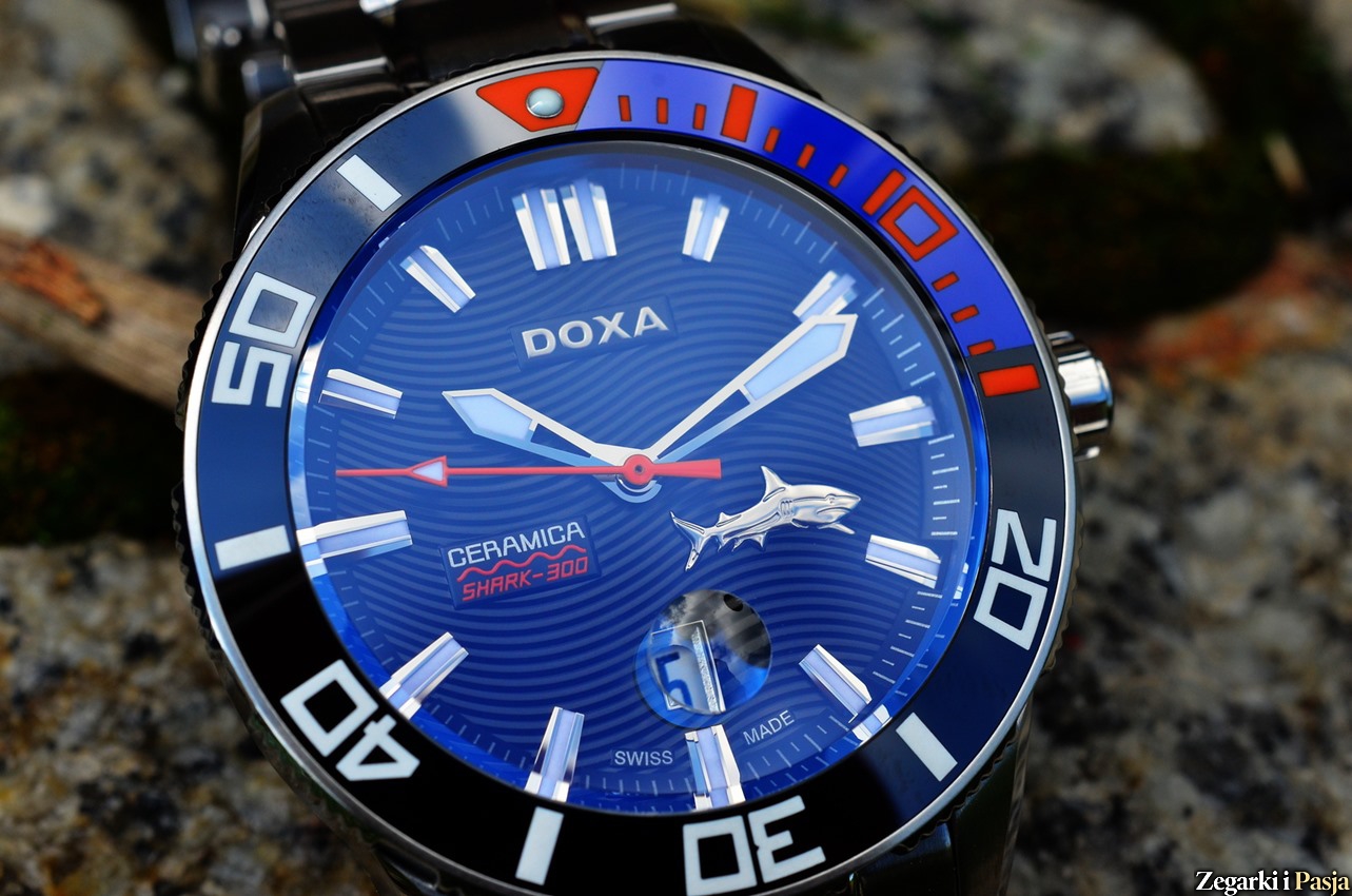 Recenzja: DOXA Shark 300L Ceramica Automatic