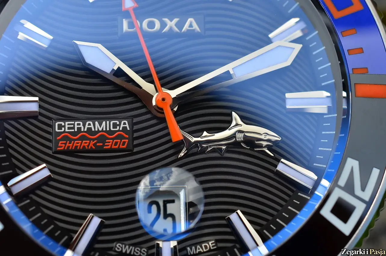 Recenzja: DOXA Shark 300L Ceramica Automatic