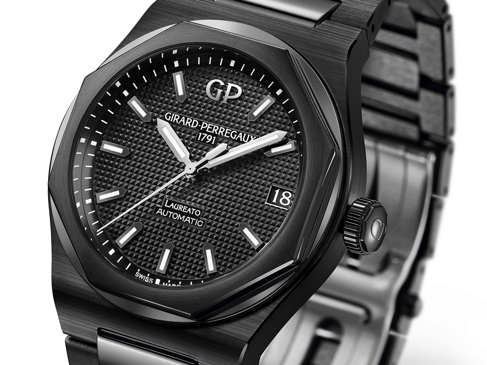 Girard Perregaux Laureato 42mm Black Ceramic „ciemna strona mocy