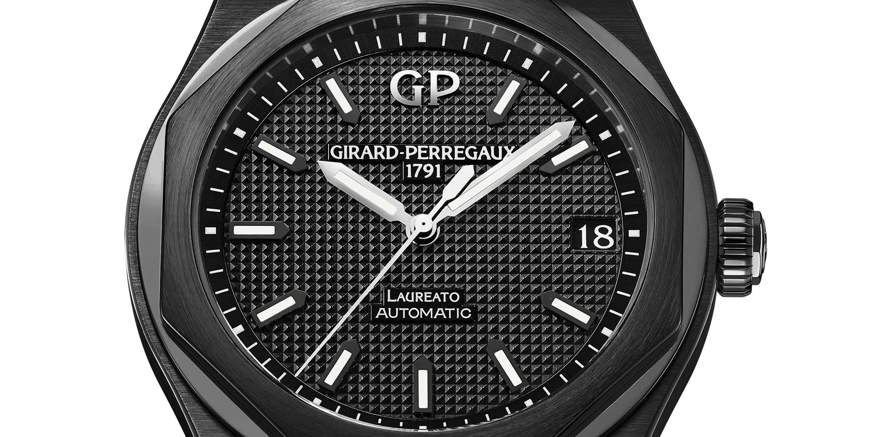 Girard Perregaux Laureato 42mm Black Ceramic 