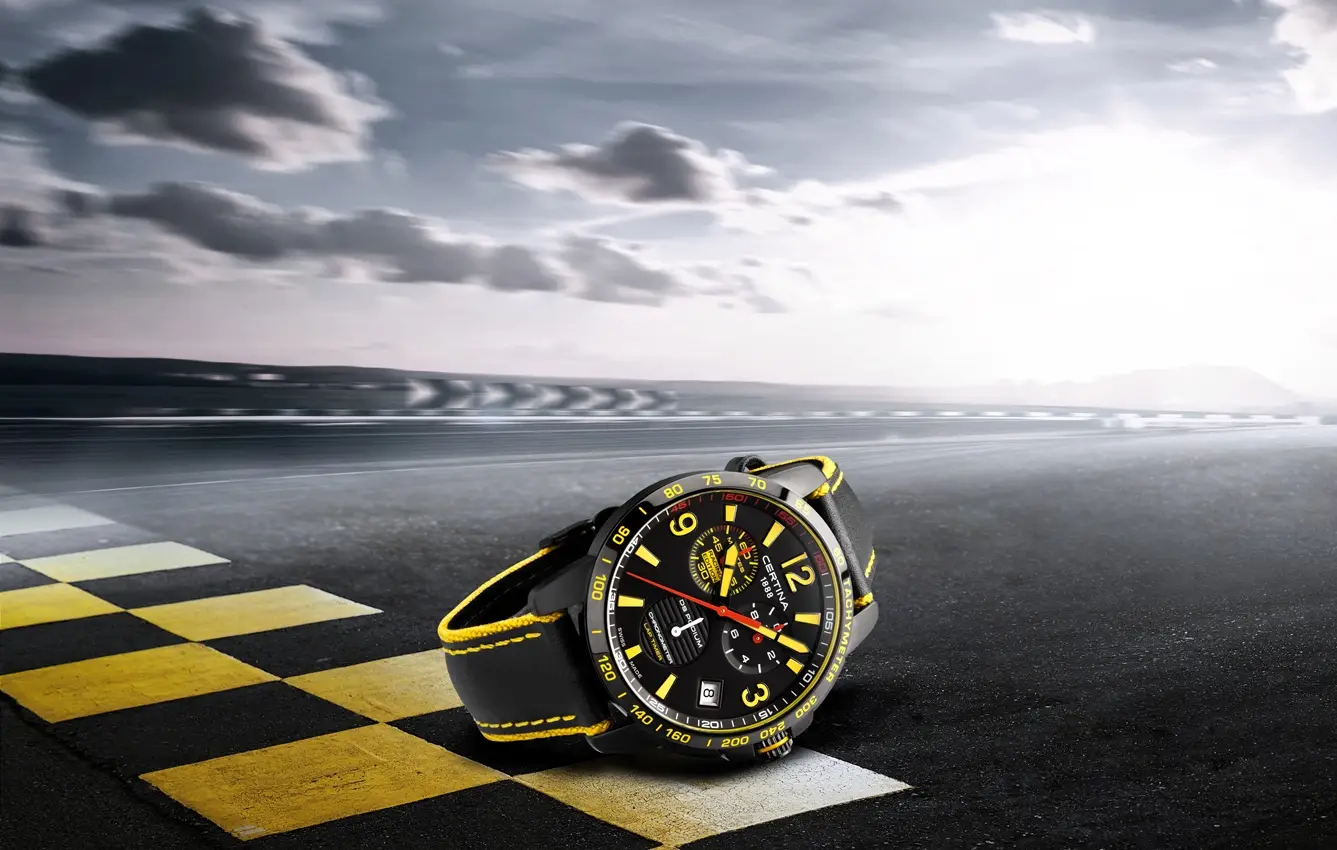 CERTINA DS Podium Chrono Lap Timer COSC oraz Lap Timer Racing Edition