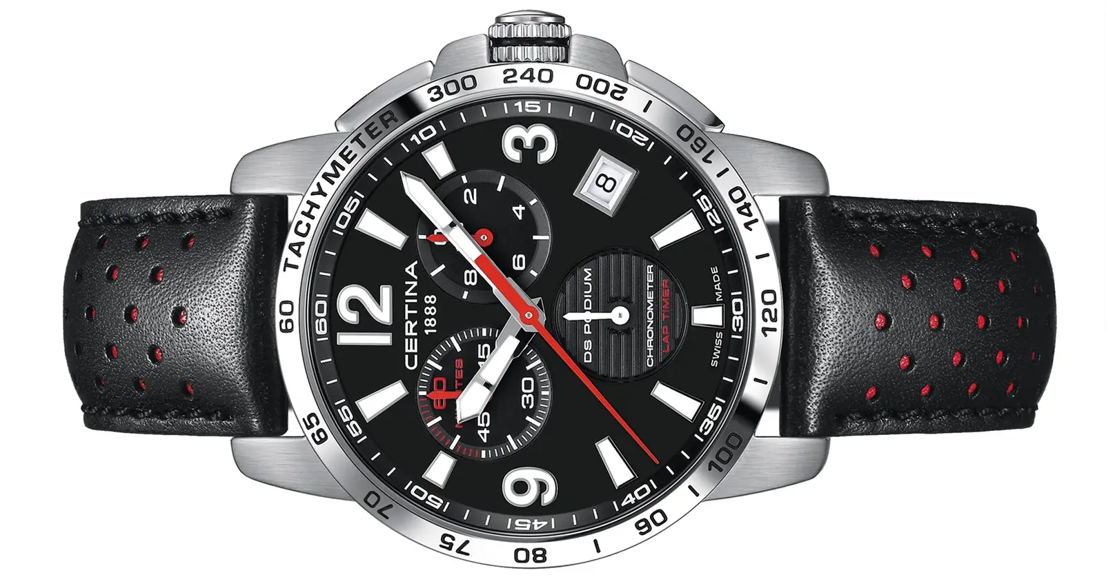 CERTINA DS Podium Chrono Lap Timer COSC oraz Lap Timer Racing Edition