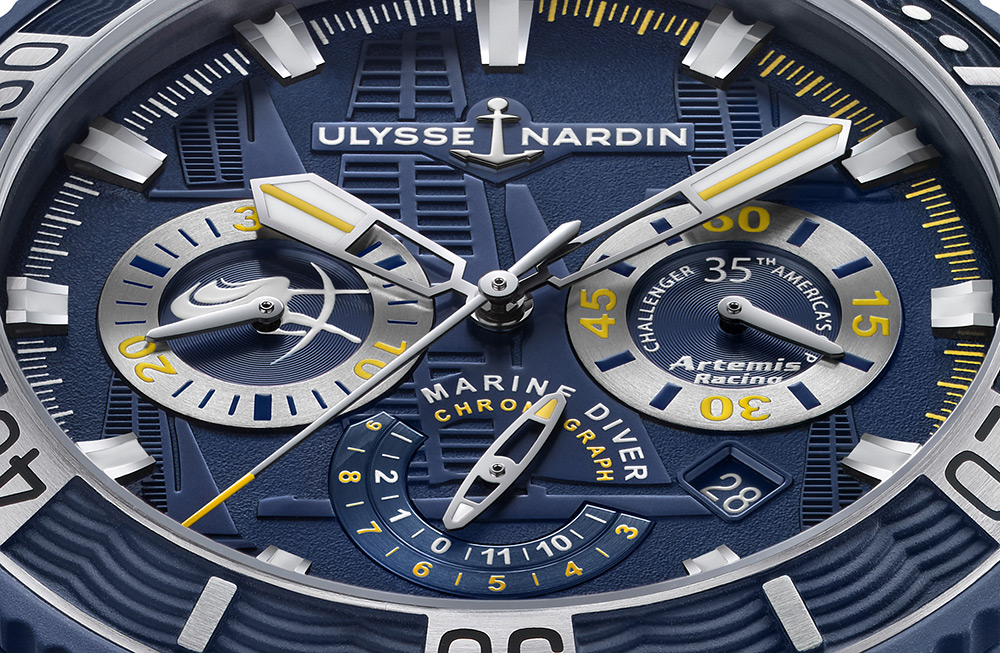 Ulysse Nardin - Diver Black Sea Chronograph Artemis Racing