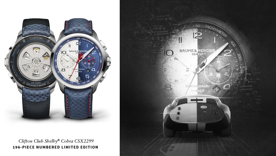  Baume & Mercier – Clifton Club Shelby© Cobra Limited Edition