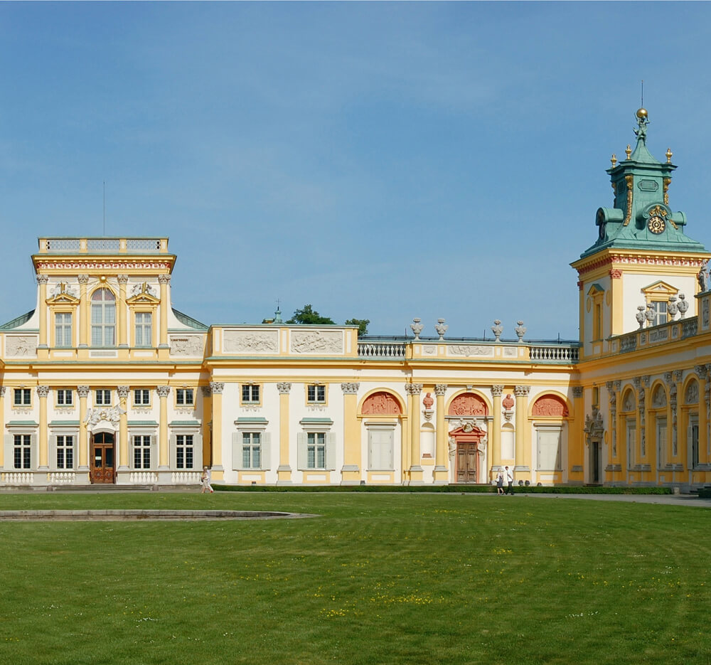 Zegar w Warszawie – Pałac w Wilanowie