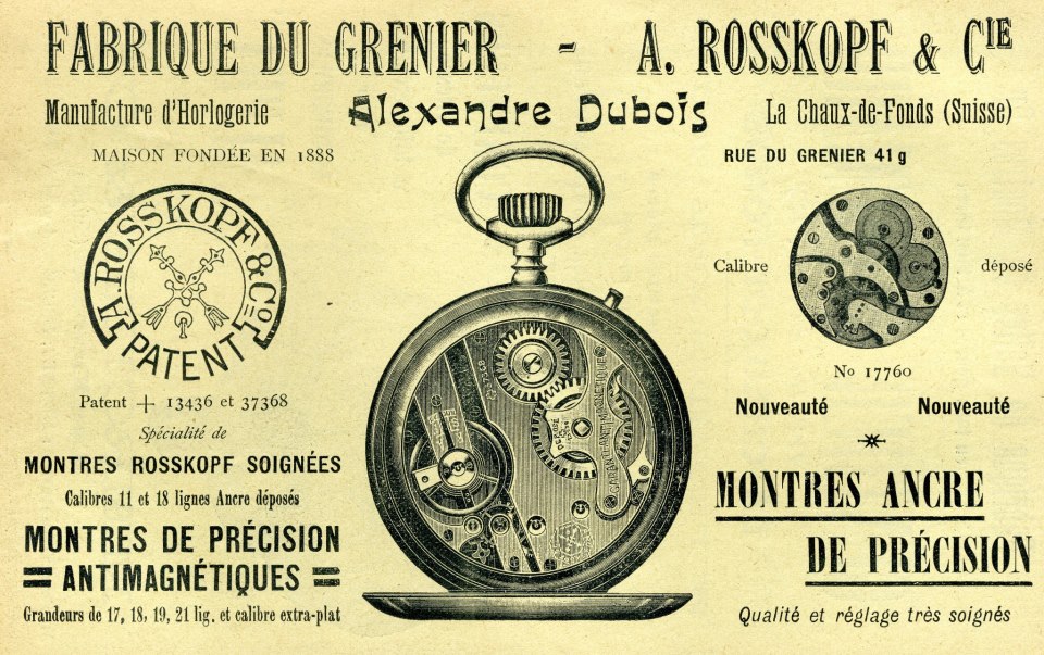 Georges Frederic Roskopf – sylwetki wielkich zegarmistrzów! 