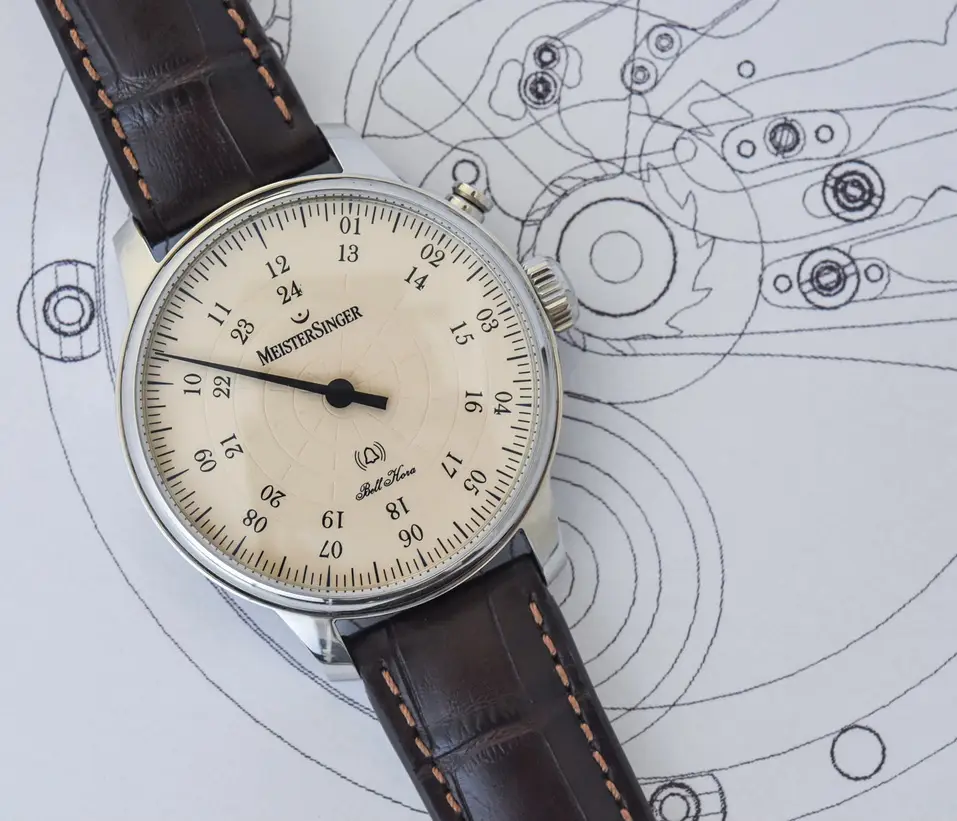 2021 - Wristwatch with the chiming hour complication