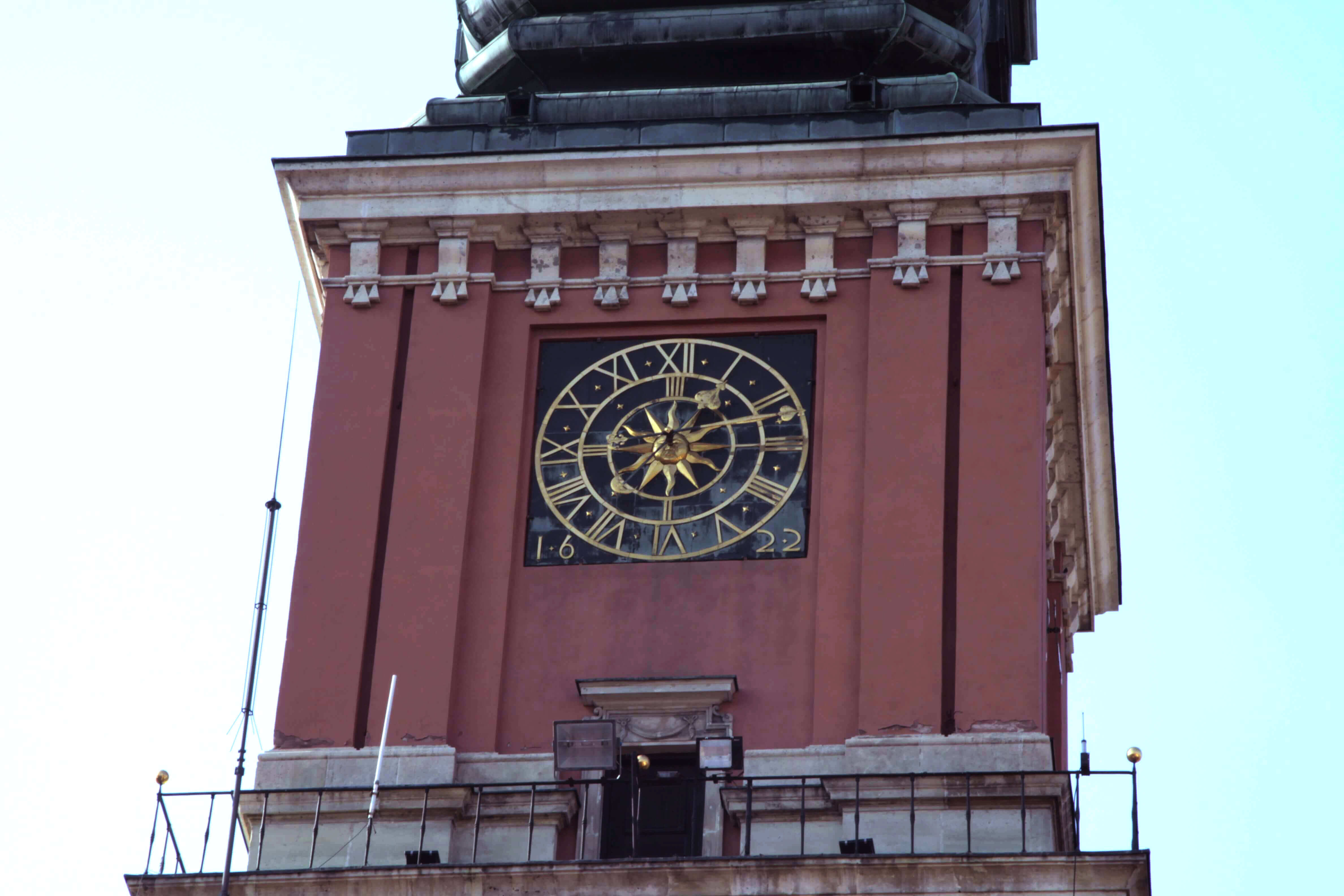 Wieża Zygmuntowska - Wieża Zegarowa Zamku Królewskiego w Warszawie