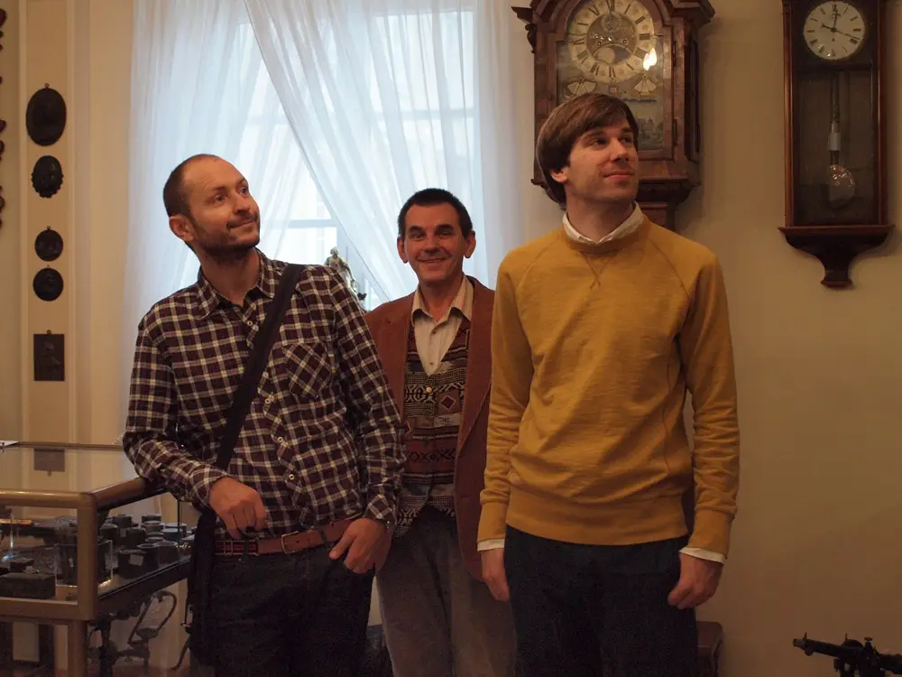 Warsztaty zegarmistrzowskie, przywitanie, pażdziernik 2014