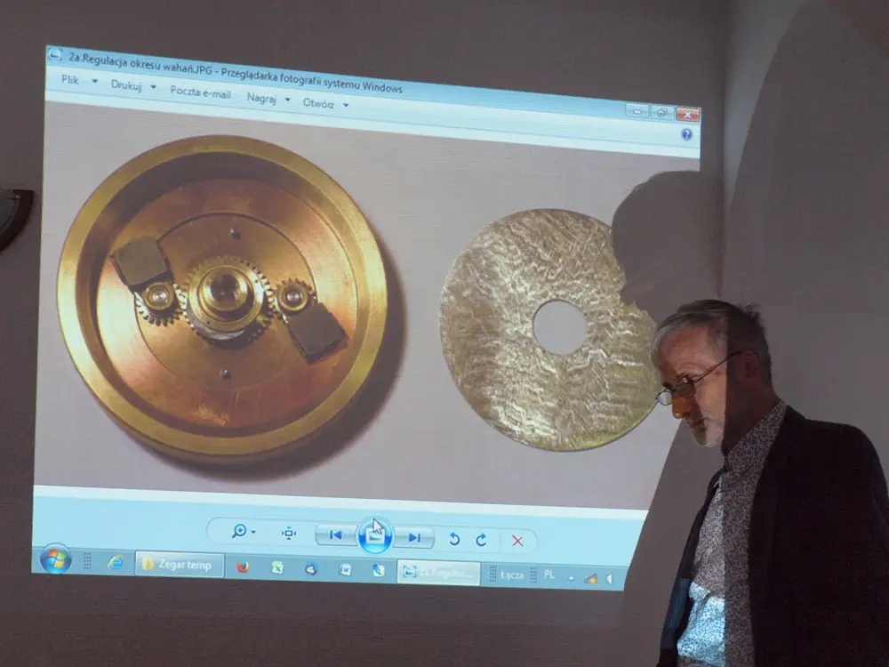 Warsztaty zegarmistrzowskie, Karol Roman, pażdziernik 2014