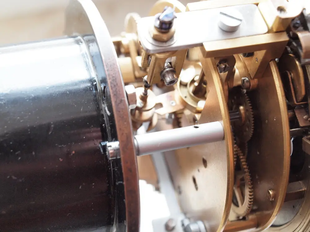 Warsztaty zegarmistrzowskie, Karol Roman, zegar, pażdziernik 2014