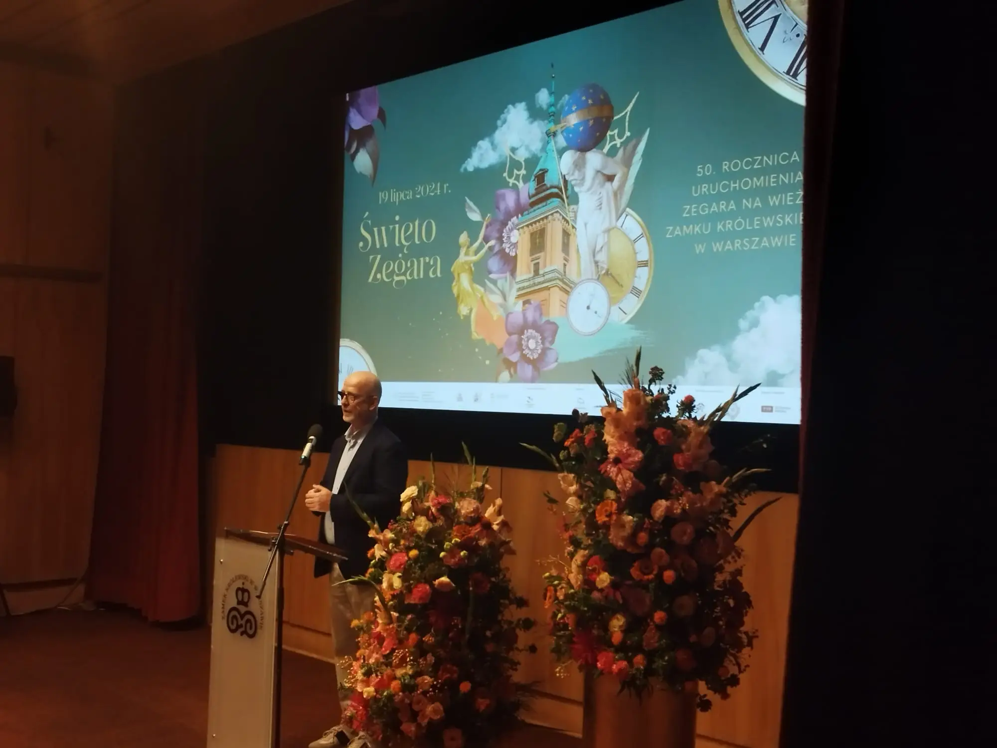 Jubileusz zegara Zamku Królewskiego - zegarek konkursowy. Konferencja prasowa