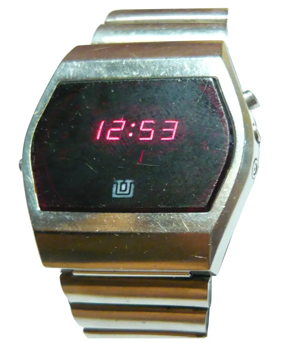 Unitra Warel zegarek LED Unitra Warel zegarek LED