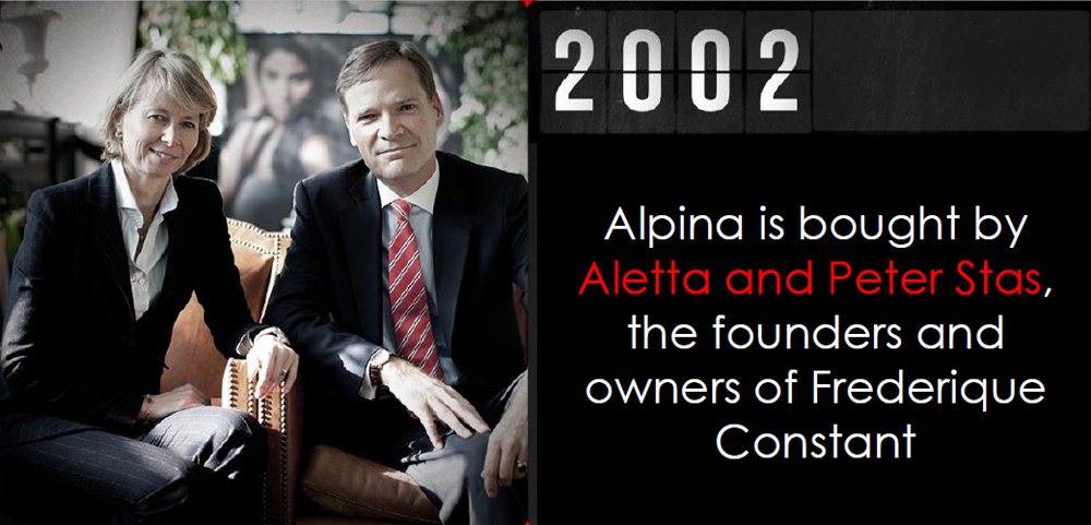 Alpina, Aletta i Peter Stas