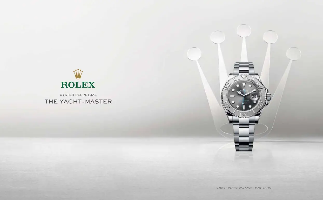 Reklma firmy Rolex w Albumie klubowym