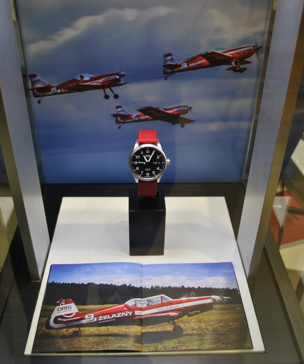 Oris Żelazny Konferencja prasowa w salonie odCzasu doCzasu