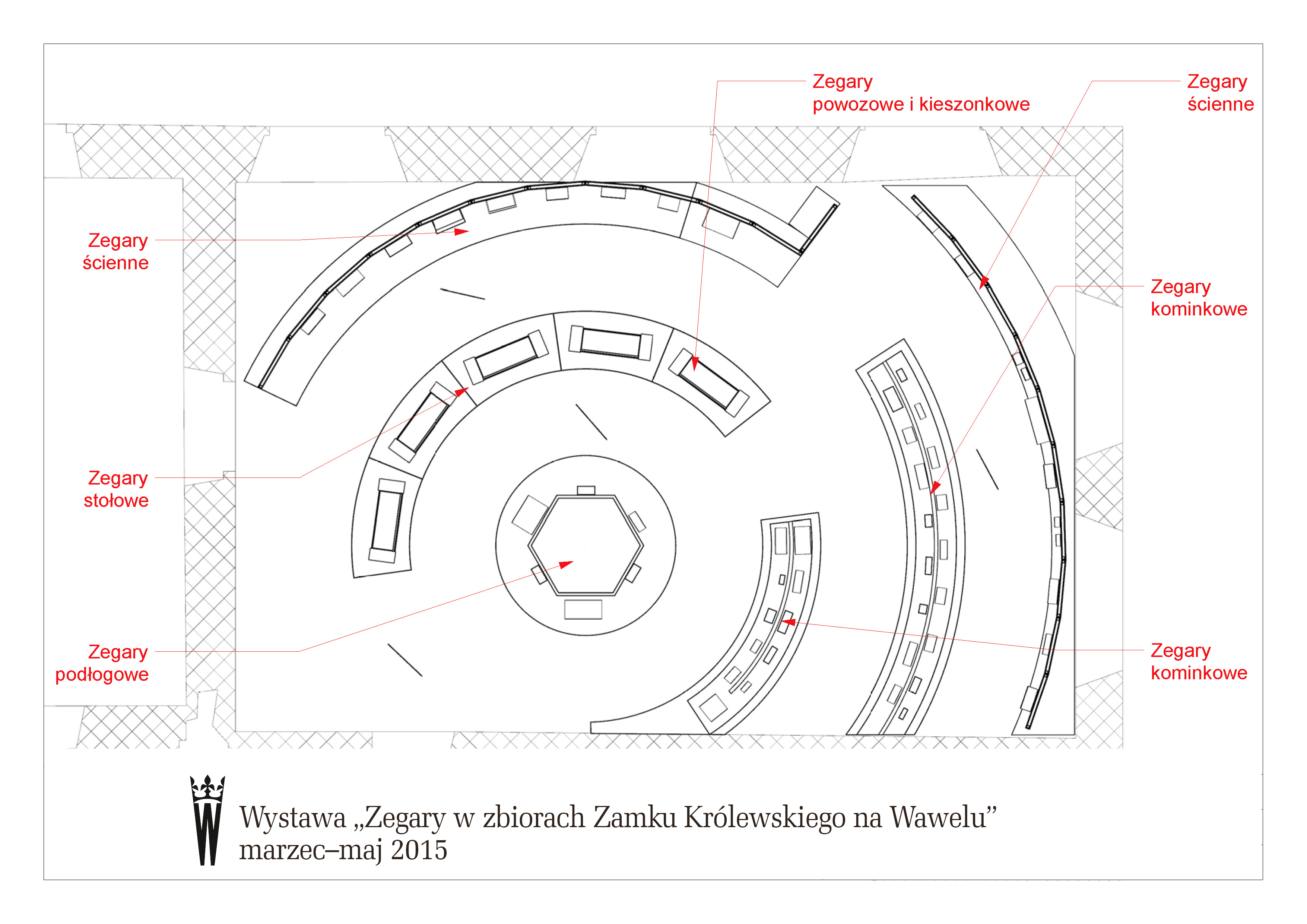 Wystawa Wawel Plan ekspozycja