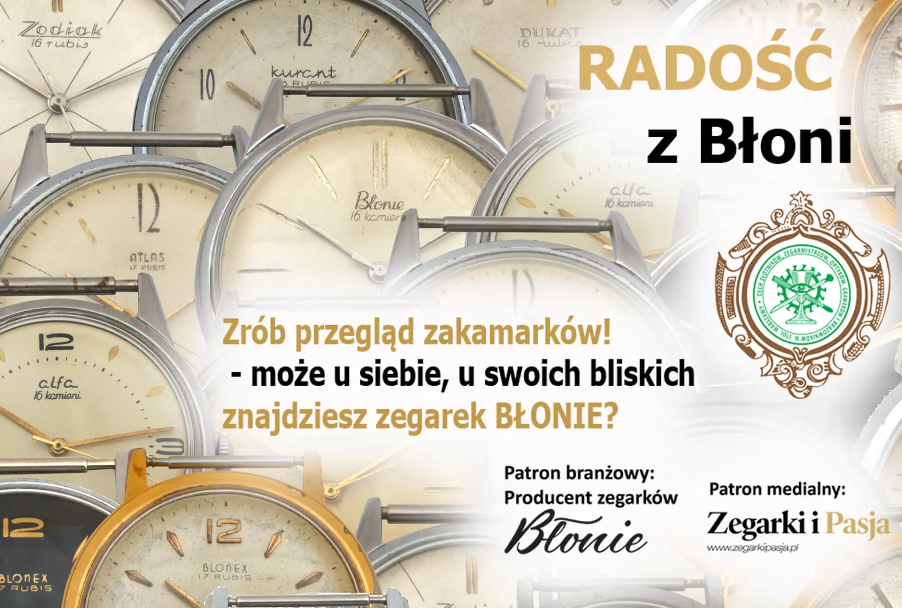 Radość z Błoni. Ciekawa aktywność sekcji zegarmistrzów warszawskiego cechu