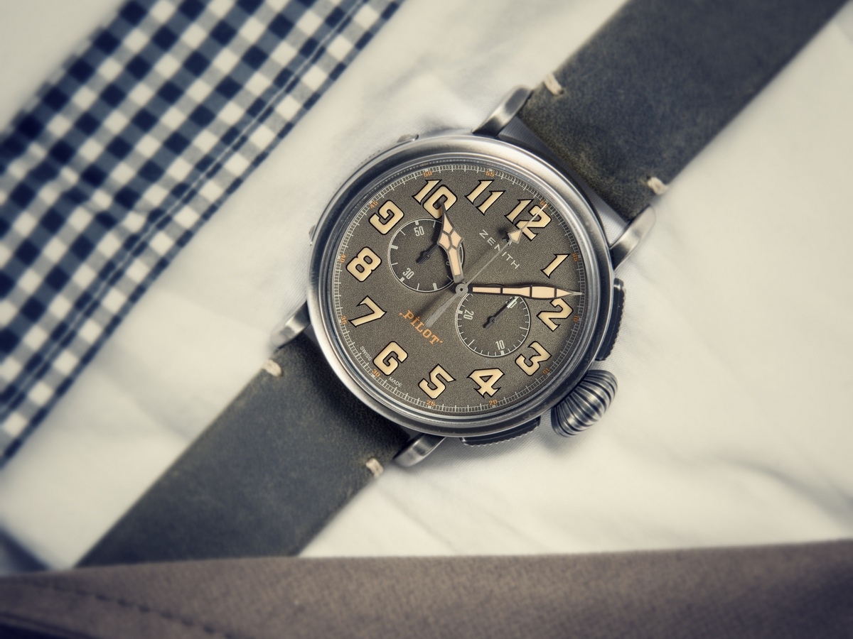 ZENITH - Heritage Pilot Cafe Racer Spirit | Zegarkiipasja.pl